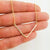 Hammered 14k Gold Chevron Necklace